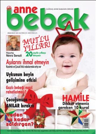 Anne Bebek Dergisi Aralık 2013 / Sayı 156